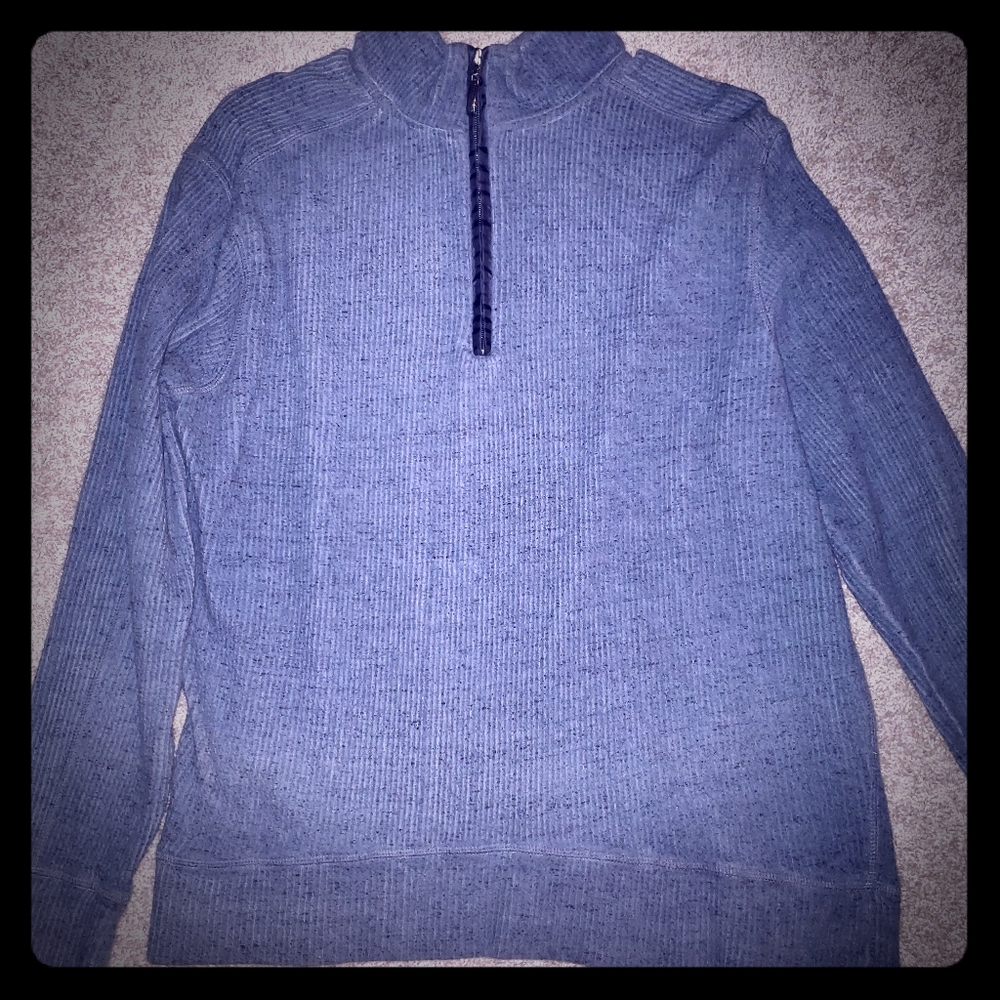 Cooper Jones supply zip pullover sweater